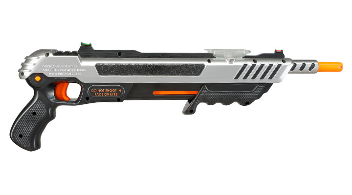 Bug-A-Salt Salzgewehr Actionblaster Fliegenvernichter Advanced Combat Fibre Optic 3.0 silber Bild 6