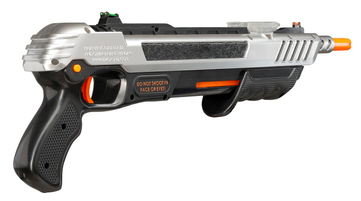Bug-A-Salt Salzgewehr Actionblaster Fliegenvernichter Advanced Combat Fibre Optic 3.0 silber Bild 7