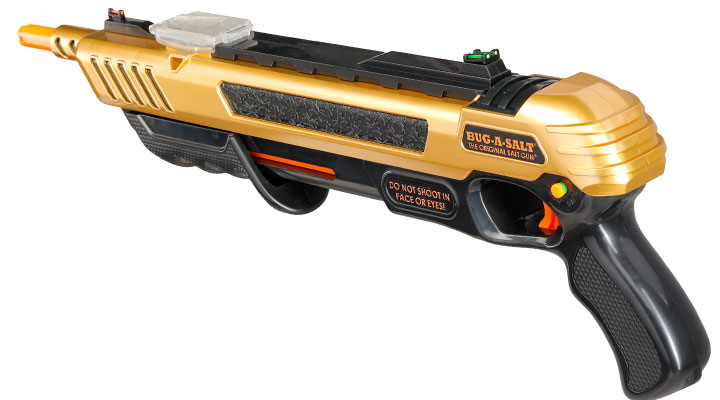 Bug-A-Salt Salzgewehr Actionblaster Fliegenvernichter Gold Digger 3.0 gold Bild 2