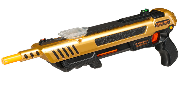 Bug-A-Salt Salzgewehr Actionblaster Fliegenvernichter Gold Digger 3.0 gold Bild 5