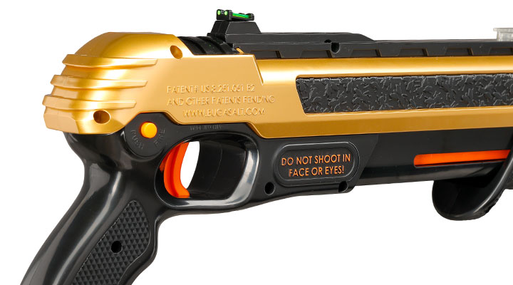 Bug-A-Salt Salzgewehr Actionblaster Fliegenvernichter Gold Digger 3.0 gold Bild 8