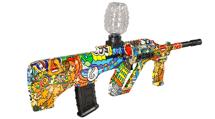 Asgard Actionblaster SW20B elektrisch fr Schaumstoff-Pfeile, Gel- und Airsoftmunition inkl. Akku, Munition & Schutzbrille Bild 6