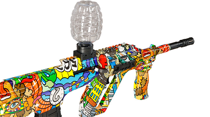 Asgard Actionblaster SW20B elektrisch fr Schaumstoff-Pfeile, Gel- und Airsoftmunition inkl. Akku, Munition & Schutzbrille Bild 7