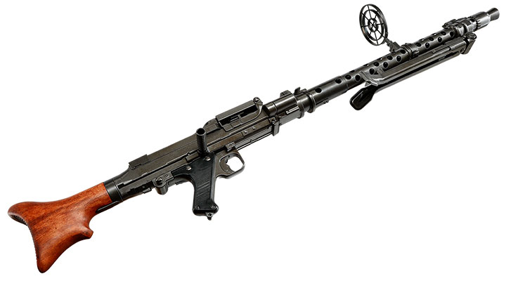 Dekowaffe Dt. Maschinengewehr MG 34 mit Fliegervisier Kreiskorn Bild 10