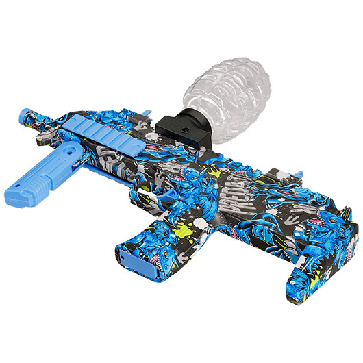 Asgard Hydrogel Actionblaster Predator elektrisch inkl. Akku & Gelkugeln blau Bild 4