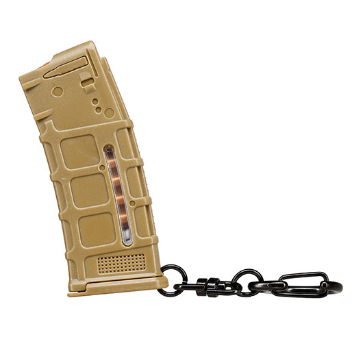 WoSport Schlsselanhnger Magazin MP-Mag 1:3 Miniaturmodell tan Bild 1