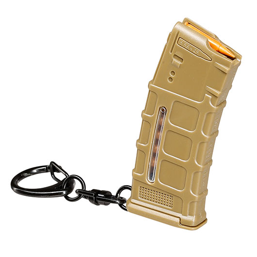 WoSport Schlsselanhnger Magazin MP-Mag 1:3 Miniaturmodell tan Bild 4