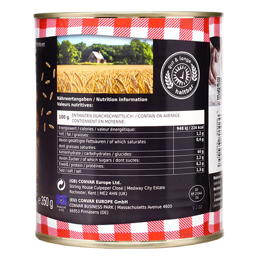 DosenBistro Hausbrot Roggenmischbrot 350 g laktosefrei Bild 2