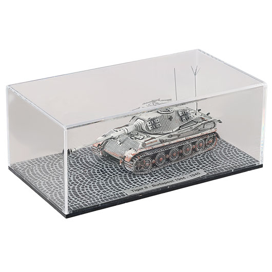 Techno 1:72 Panzer Sd.Kfz. 182 Tiger II Knigstiger Metallmodell Ausfhrung Budapest 1944 - 1945