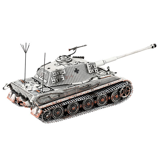 Techno 1:72 Panzer Sd.Kfz. 182 Tiger II Knigstiger Metallmodell Ausfhrung Budapest 1944 - 1945 Bild 5