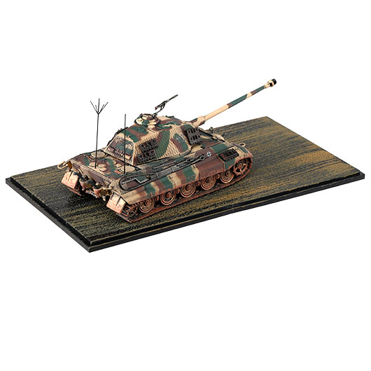 Techno 1:72 Panzer Sd.Kfz. 182 Tiger II Knigstiger Metallmodell Ausfhrung Hrtgenwald 1945 Bild 2