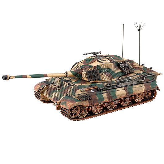 Techno 1:72 Panzer Sd.Kfz. 182 Tiger II Knigstiger Metallmodell Ausfhrung Hrtgenwald 1945 Bild 3