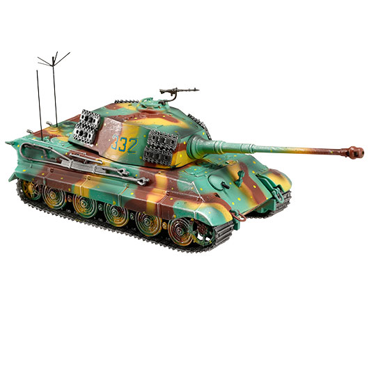 Techno 1:72 Panzer Sd.Kfz. 182 Tiger II Knigstiger Metallmodell Ausfhrung Ostfront 1944 Bild 4