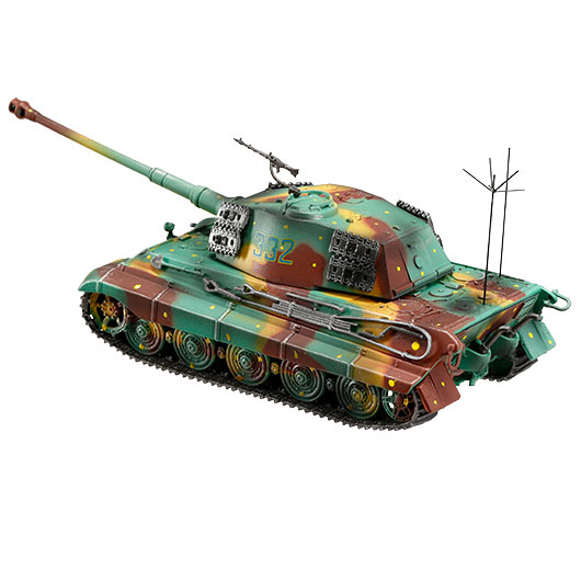 Techno 1:72 Panzer Sd.Kfz. 182 Tiger II Knigstiger Metallmodell Ausfhrung Ostfront 1944 Bild 6