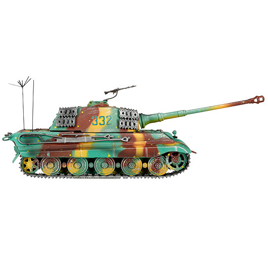Techno 1:72 Panzer Sd.Kfz. 182 Tiger II Knigstiger Metallmodell Ausfhrung Ostfront 1944 Bild 8