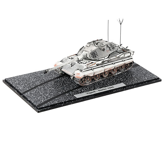Techno 1:72 Panzer Sd.Kfz. 182 Tiger II Knigstiger Metallmodell Ausfhrung Berlin 1945 Winter Bild 1