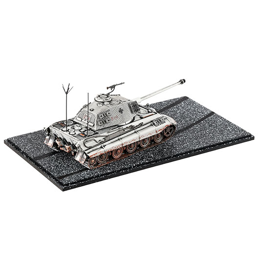 Techno 1:72 Panzer Sd.Kfz. 182 Tiger II Knigstiger Metallmodell Ausfhrung Berlin 1945 Winter Bild 2