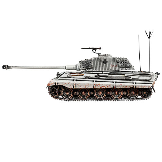 Techno 1:72 Panzer Sd.Kfz. 182 Tiger II Knigstiger Metallmodell Ausfhrung Berlin 1945 Winter Bild 7