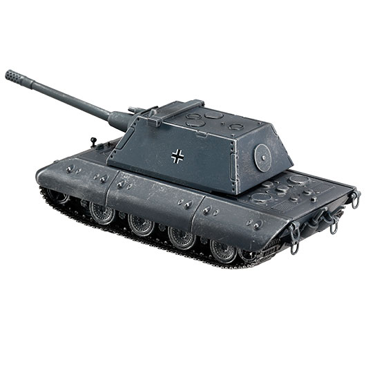 Techno 1:72 Panzerkampfwagen E-100 Metallmodell Ausfhrung mit Maus II Turm Bild 6
