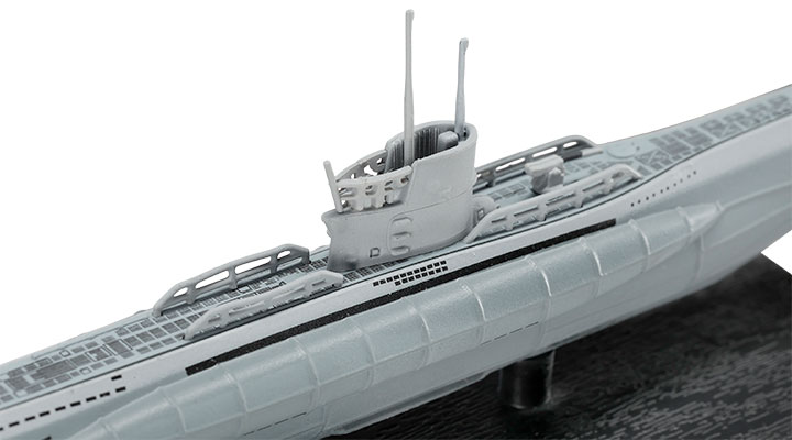 Techno 1:350 U47 1939 U-Boot Metall Standmodell Bild 9