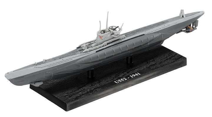 Techno 1:350 U552 1941 U-Boot Metall Standmodell