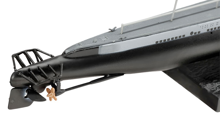 Techno 1:350 USS Archerfish 1945 U-Boot Metall Standmodell Bild 10