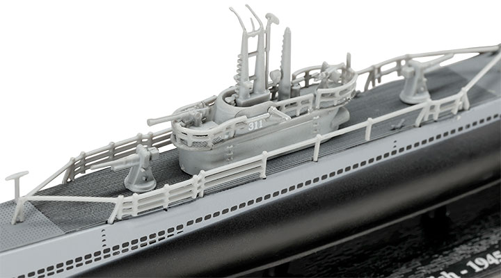 Techno 1:350 USS Archerfish 1945 U-Boot Metall Standmodell Bild 7