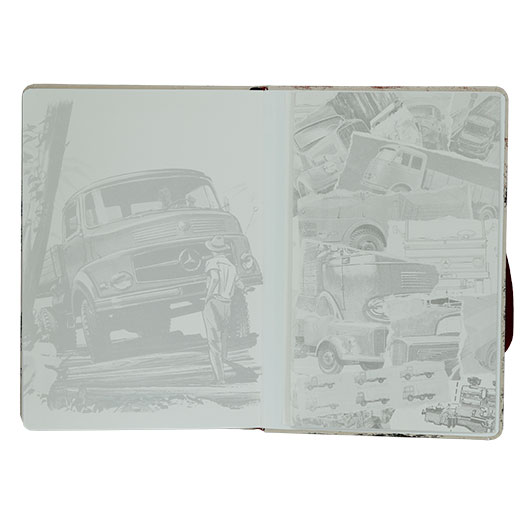 NostalgicArt Daimler-Truck - Truck Notes hochwertiges Notizbuch fr den tglichen Gebrauch Bild 4