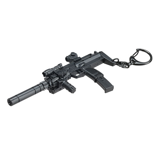 WoSport Schlsselanhnger MP7A2 Maschinenpistole 1:6 Miniaturmodell schwarz Bild 5