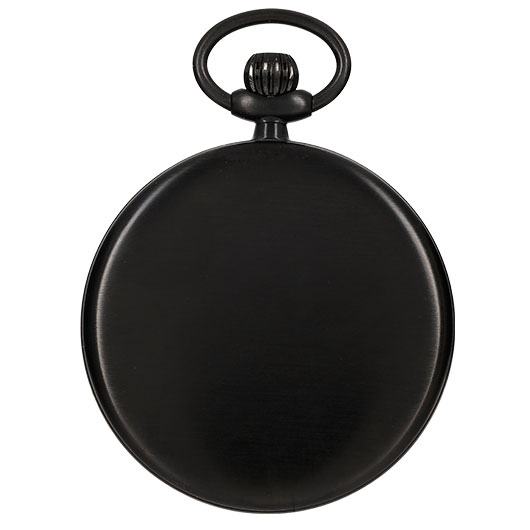 Aristo Messerschmitt ME-TAU-4 Taschenuhr im Fliegeruhren Stil mit Edelstahl Kette Bild 3