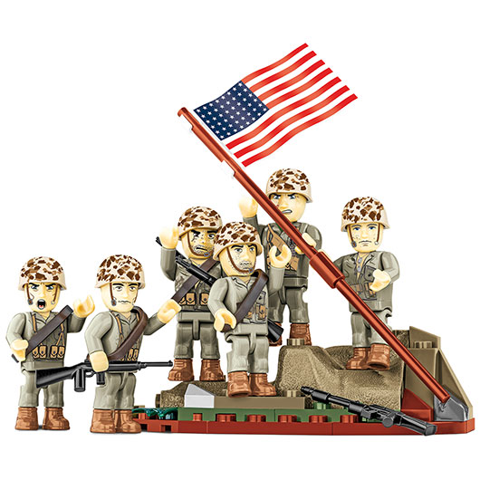 Cobi Historical Collection Bausatz Soldaten IWO JJIMA 1945 87 Teile 2059