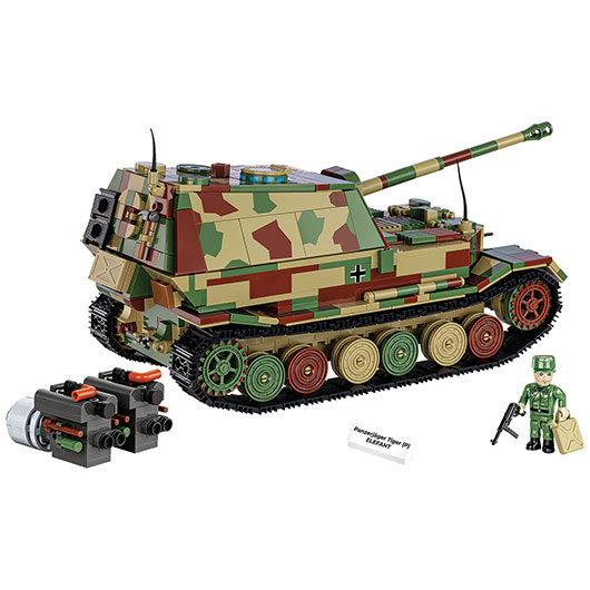 Cobi Historical Collection Bausatz Panzer Panzerjger Tiger (P) Elefant 1252 Teile 2582 Bild 1