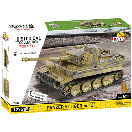 Cobi Historical Collection Bausatz Panzer VI Tiger no 131 1278 Teile 2588 Bild 2