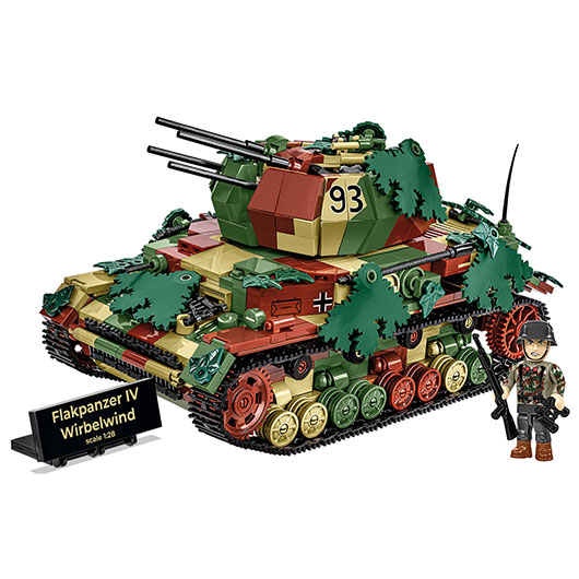 Cobi Historical Collection Bausatz Flakpanzer IV Wirbelwind EXECUTIVE EDITION 1195 Teile 2593