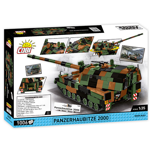 Cobi Small Army / Armed Forces Bausatz Panzerhaubitze 2000 1006 Teile 2628 Bild 3