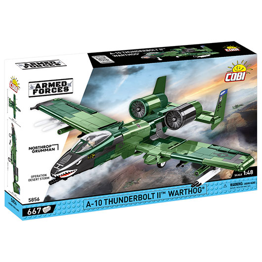 Cobi Small Army / Armed Forces Bausatz A-10 Thunderbolt II Warthog 667 Teile 5856 Bild 2