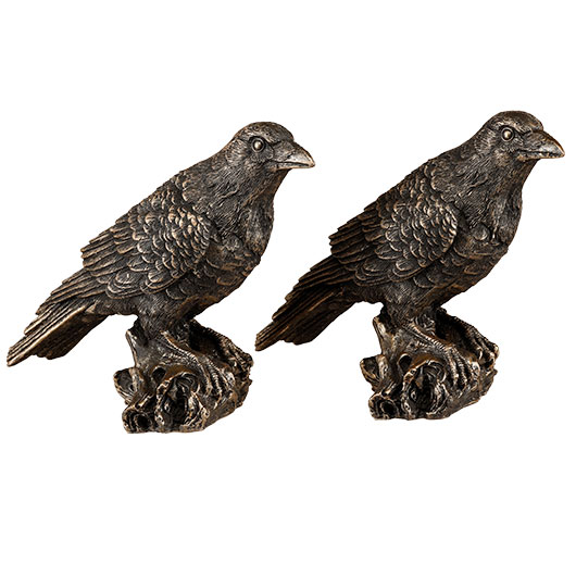 Die Raben Hugin Gedanke und Munin Erinnerung