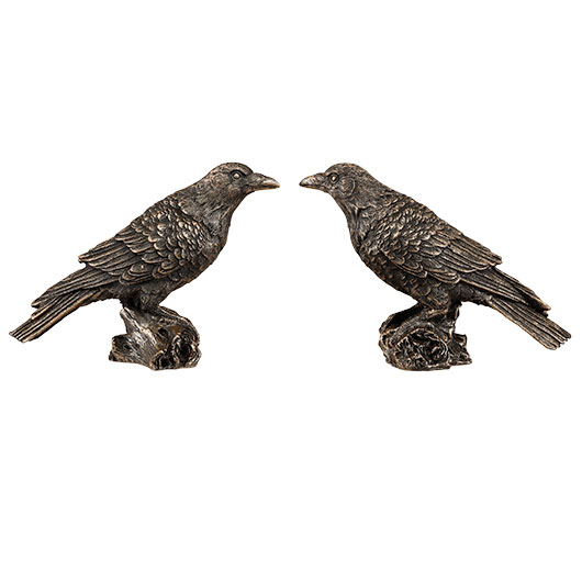 Die Raben Hugin Gedanke und Munin Erinnerung Bild 1