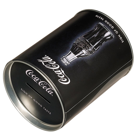 Blech-Spardose Coca-Cola-Logo schwarz Bild 10