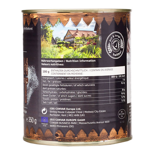 DosenBistro Bauernbrot 350 g Roggenvollkornbrot Bild 2