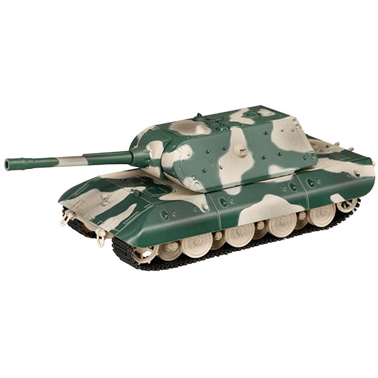 Techno 1:72 Panzerkampfwagen E-100 Metallmodell Ausf�hrung mit Maus I Turm Tarn-Version Bild 3