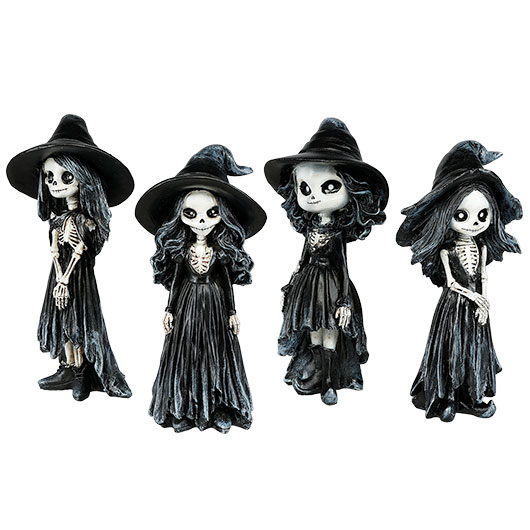 Dekofiguren Hexen Nightmare-Witches handbemalt 4er Set Bild 1