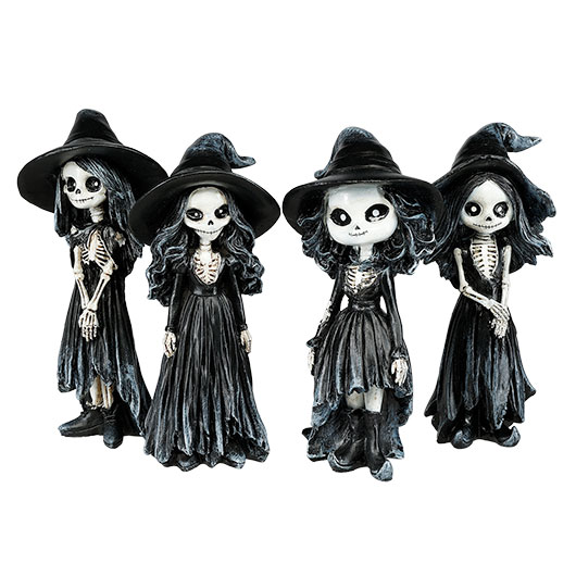 Dekofiguren Hexen Nightmare-Witches handbemalt 4er Set Bild 10