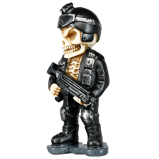 Dekofigur Black Army Skull Skelett Totenkopf 16 cm Bild 2