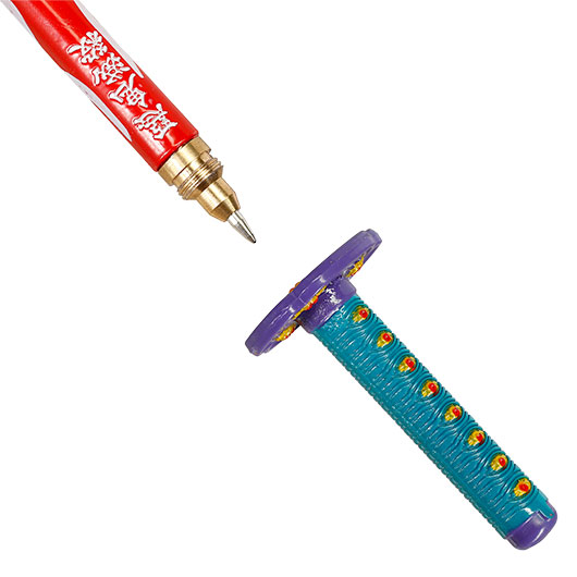 Origineller Kugelschreiber von Haller Demon Slayer Kokushibo im Katana Style Bild 6