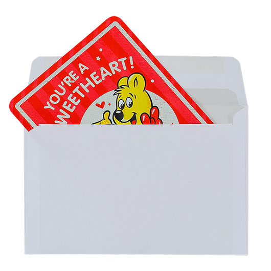 Nostalgic Art Blechpostkarte Haribo Sweetheart 10 x 14 cm rot Bild 2