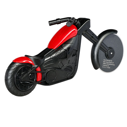 OotB- Pizza-Schneider im Motorrad-Design schwarz-rot Bild 4