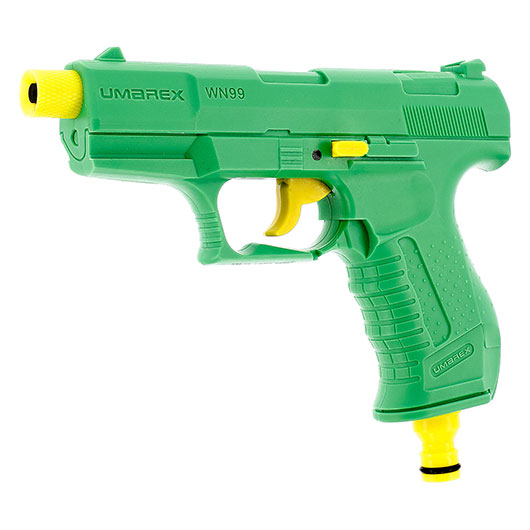 Umarex WN99 Wasserschlauchpistole f�r Gartenschlauch m. Standardkupplung gr�n / gelb
