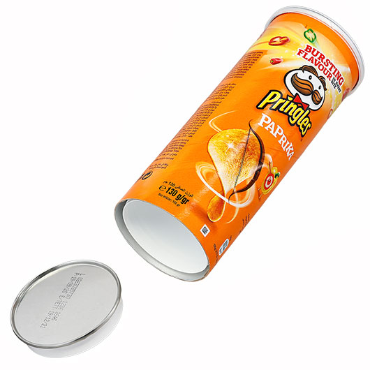 Dosentresor Pringles Chips Paprika Geldversteck Bild 3