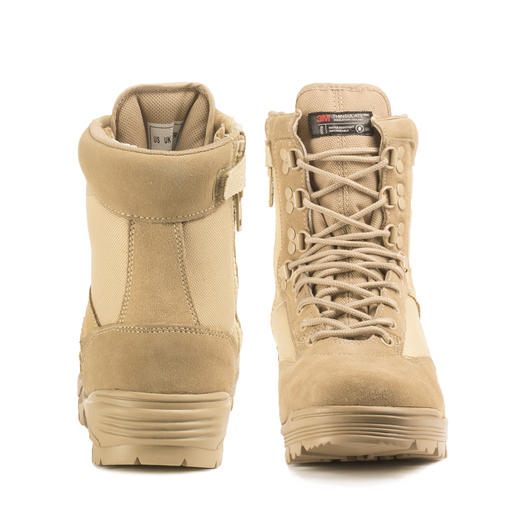 Mil-Tec Tactical SWAT Boots mit YKK-Zipper, khaki Bild 3